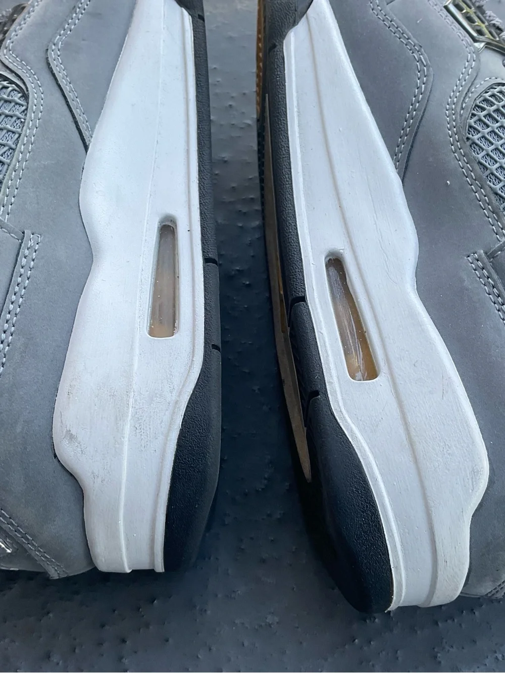 Nike Air Jordan 4 Retro Cool Grey Chrome Dark Charcoal size 7